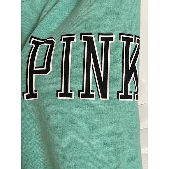 PINK Victoria's Secret Teal Lightweight Jogger Sweat Pants Women's Size Small - Picture 3 of 6